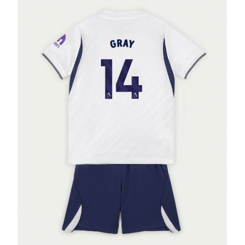 Tottenham Hotspur Archie Gray #14 Maglia Gara Casa Repliche 2026-27 Bambino Maniche Corte Tottenham Hotspur Archie Gray #14 Maglia Gara Casa Repliche 2026-27 Bambino Maniche Corte